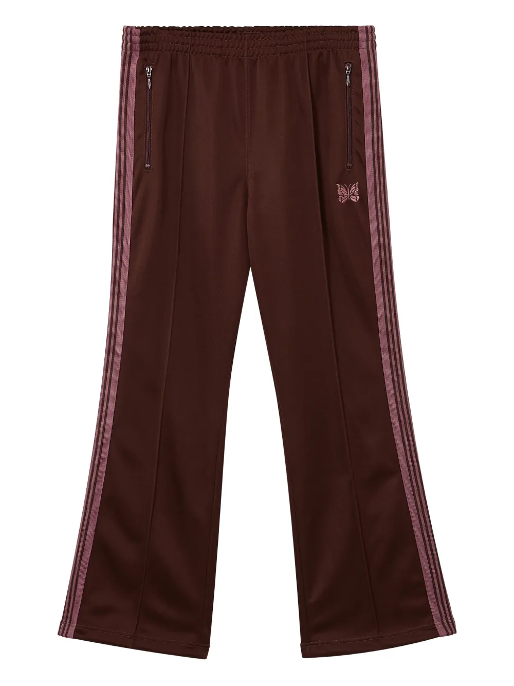 Needles logo-embroidered track pants | Brown | Image 1