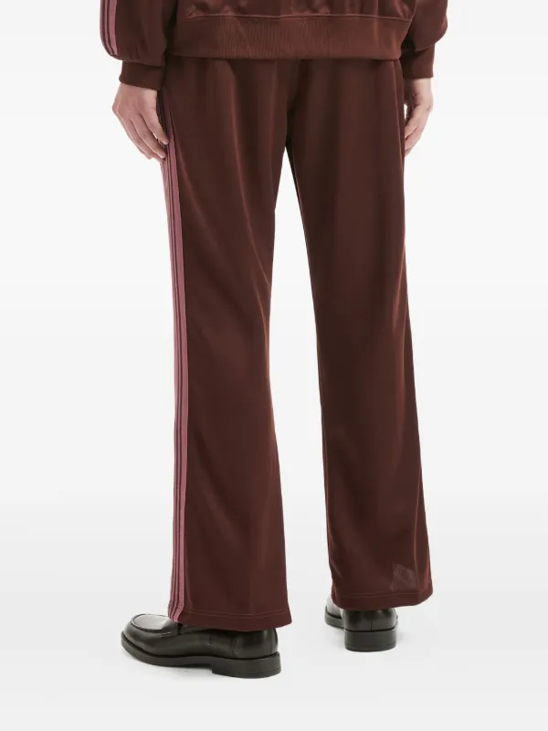 Needles logo-embroidered Track Pants | Brown | FARFETCH