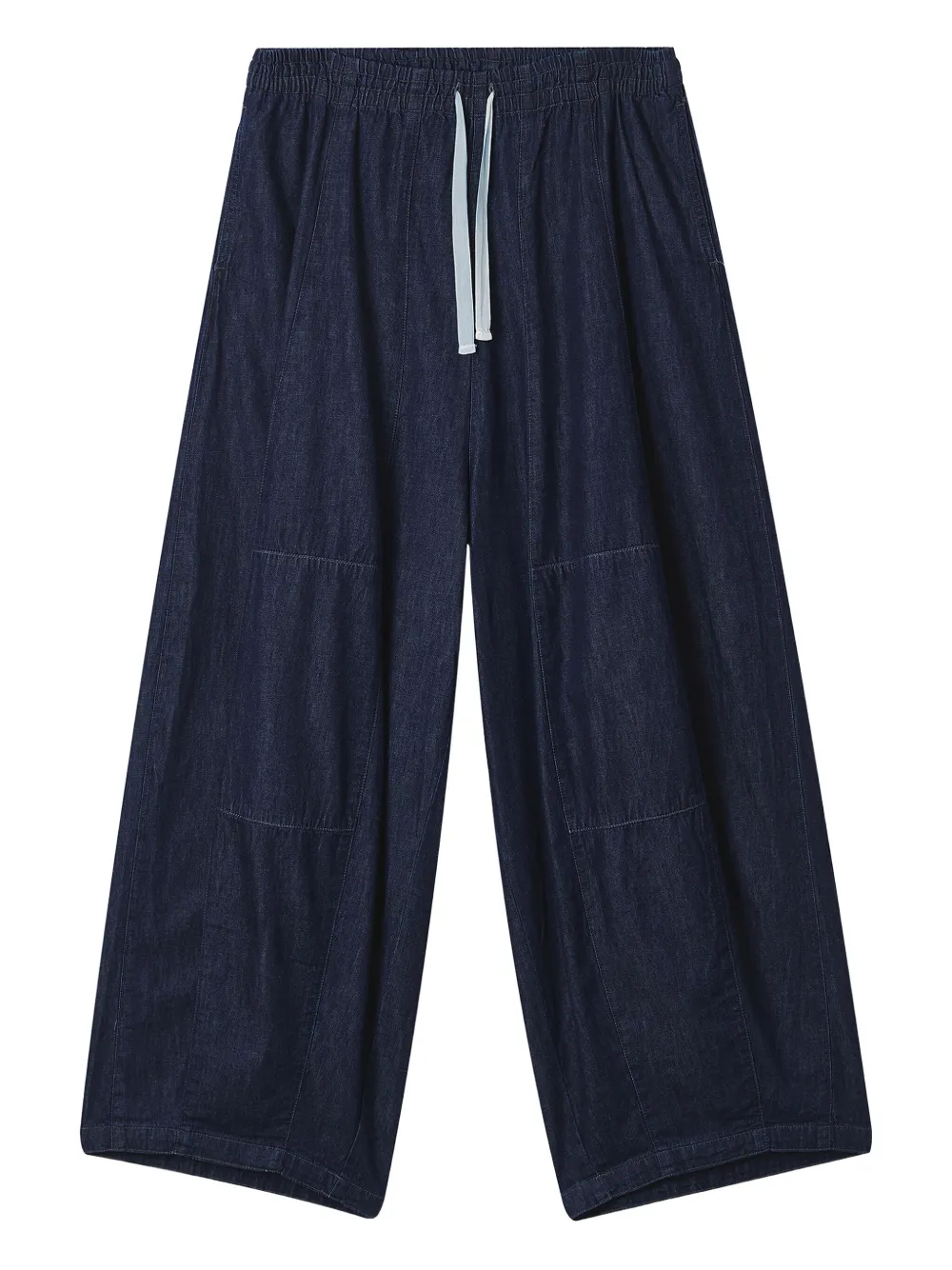 Needles Panelled Drawstring Jeans In Blue
