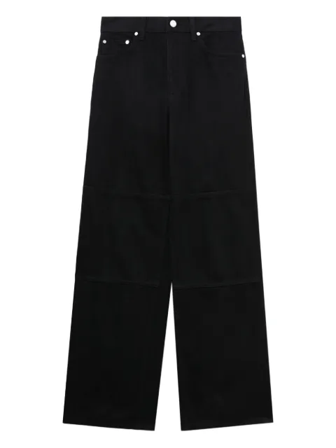 Helmut Lang zip-detail panelled jeans