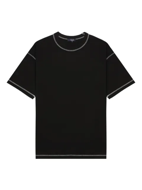 Comme des Garçons Homme t-shirt à coutures contrastantes