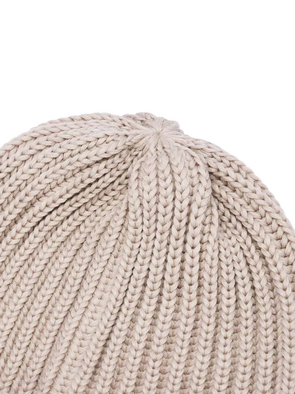 Needles Rib-knit Embroidered-butterfly Beanie In Neutral