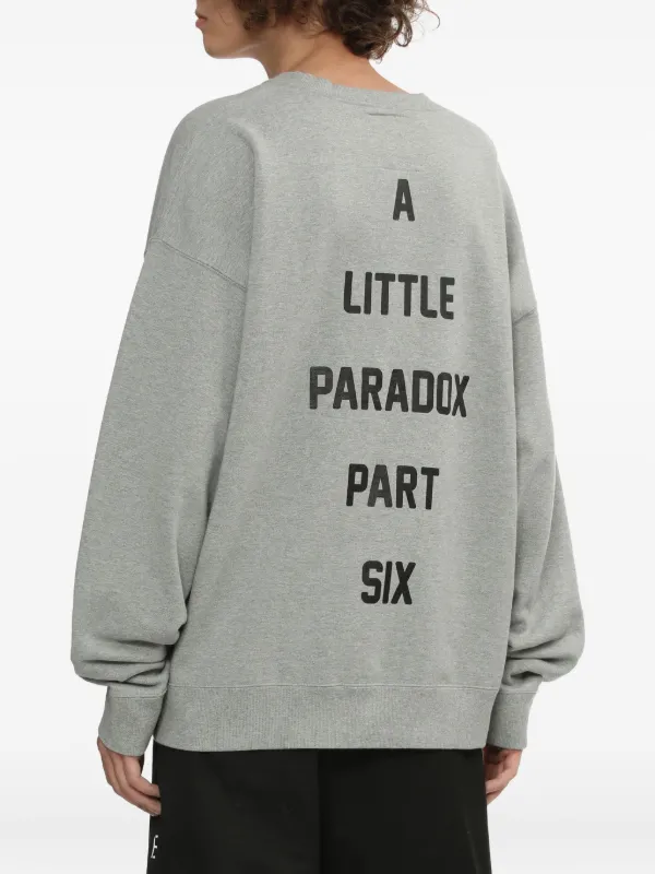 Maison MIHARA YASUHIRO プリント スウェットシャツ | グレー