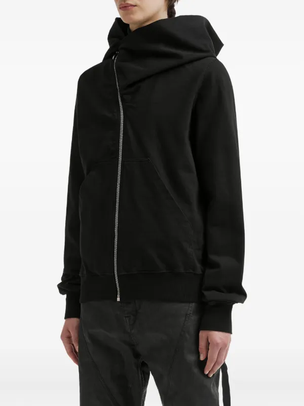Rick Owens DRKSHDW ジップアップ パーカー | ブラック | FARFETCH JP