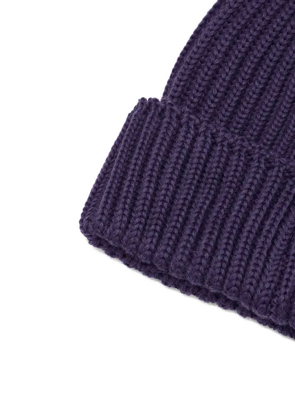 Needles Logo-embroidered Ribbed Beanie Hat In Blue