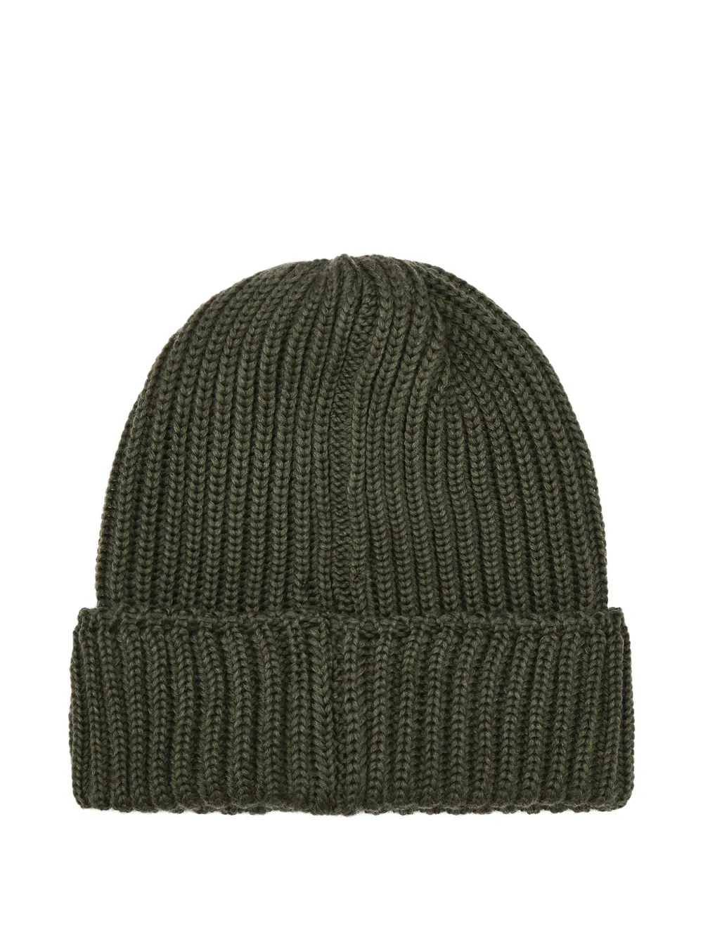 Needles Ribbed-knit Butterfly-embroidered Beanie In Green