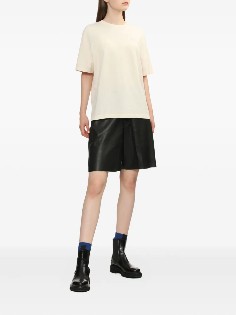 Maison Kitsuné embroidered cotton T-shirt | T-Shirts & Jersey Shirts | Image 2