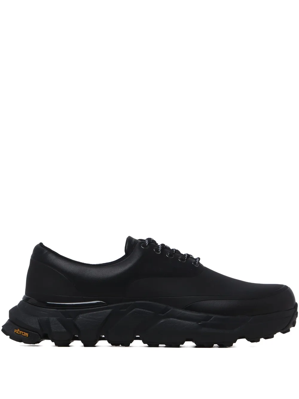 Comme des Garçons Homme lace-up chunky sneakers | Black | Image 1