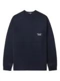 Comme des Garçons Homme logo-print patch-pocket T-shirt - Blue