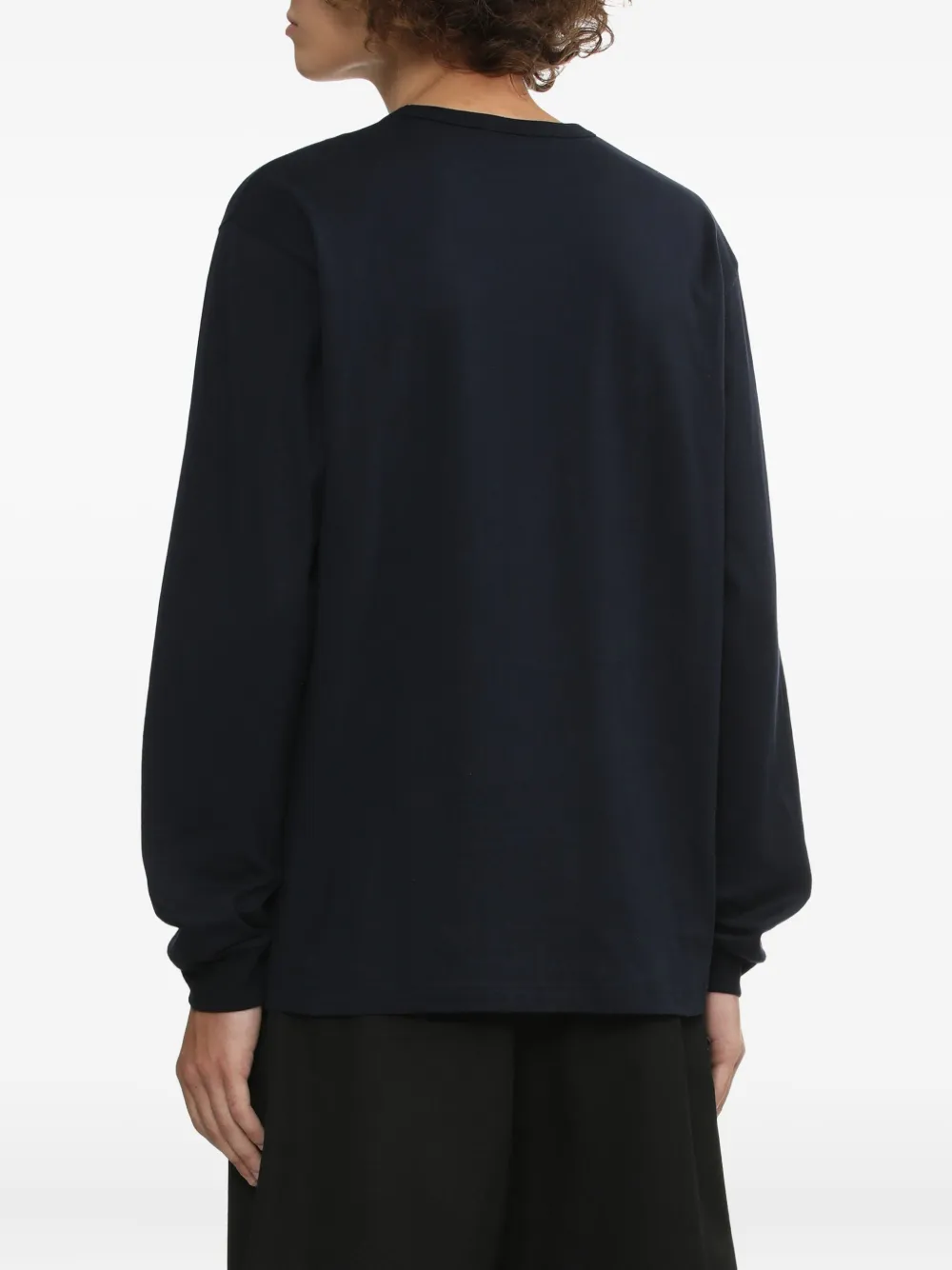 Comme des Garçons Homme T-shirt met opgestikte zak Blauw