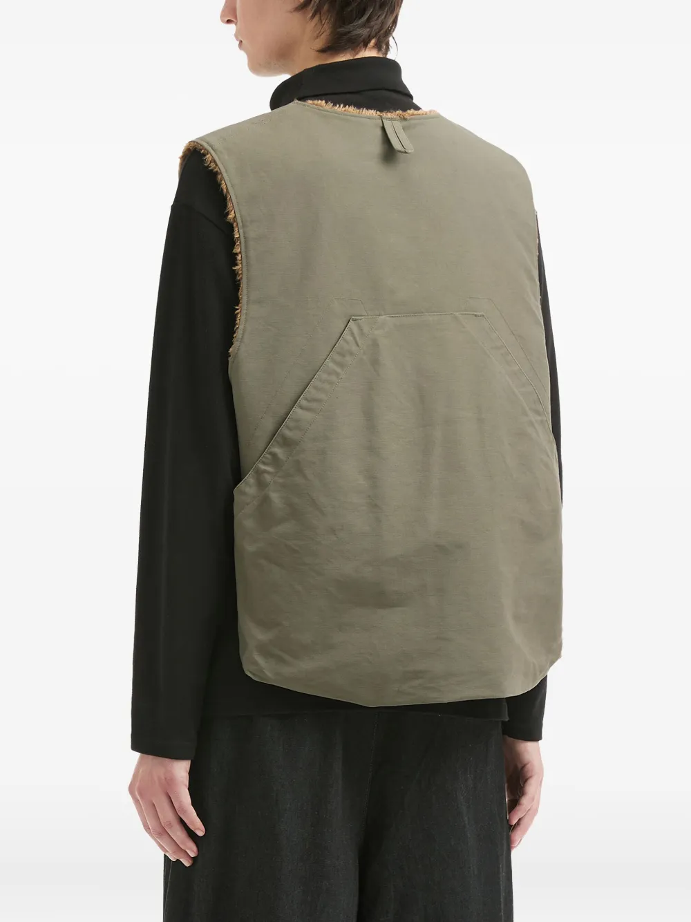 Engineered Garments Gilet met zakdetail Groen
