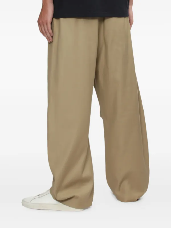 Comme Des Garçons Homme Triple Layer wide-leg Trousers | Neutrals