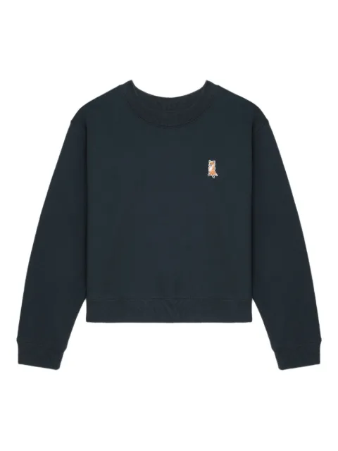 Maison Kitsuné fox-embroidered sweatshirt