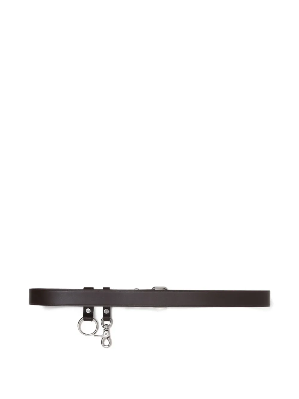 Comme des Garçons Homme Leren sleutelhanger riem - Bruin