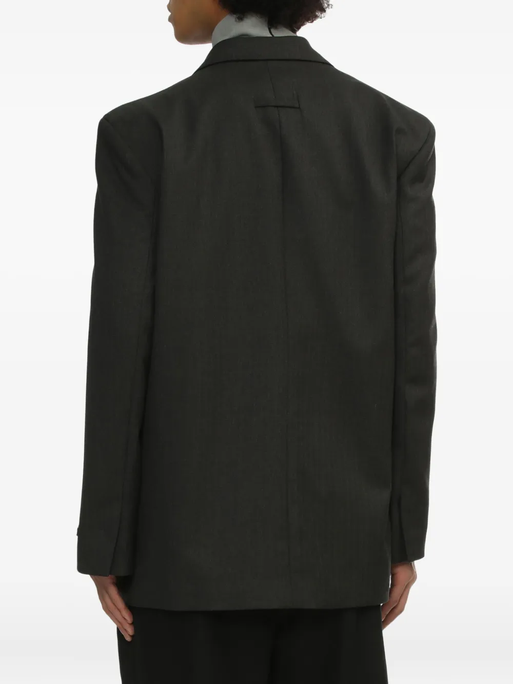 Fear Of God Blazer met visgraatpatroon Zwart