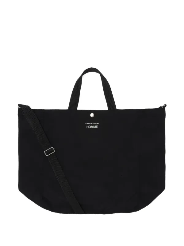 COMME des GARÇONS HOMME ブラック トートバッグ Comme des Garçons Homme Tote Bag in Black | SVD USA
