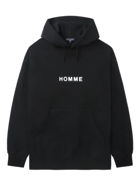 Comme des Garçons Homme logo-print hoodie