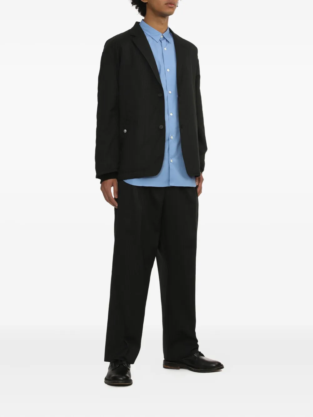 Comme des Garçons Homme pinstripe three-button jacket | Suit & Dinner Jackets | Image 2