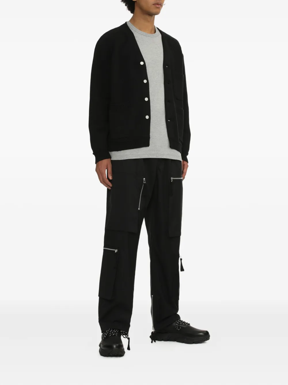 Comme des Garçons Homme raglan-sleeve cardigan | Cardigans | Image 2
