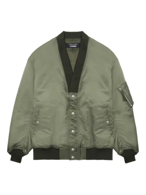 Comme des Garçons Homme جاكيت بومبر برقبة V