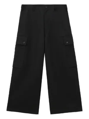 Jil Sander ワイド カーゴパンツ | ブラック | FARFETCH JP