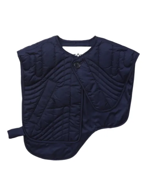 Enföld quilted shoulder top