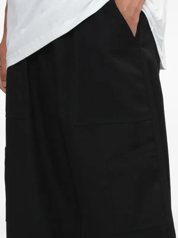COMME des GARÇONS ワイドパンツブラック Comme Des Garçons Homme ワイドパンツ | ブラック | FARFETCH JP