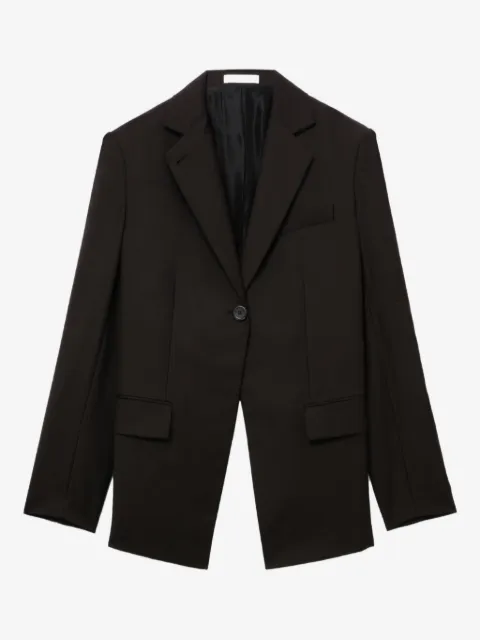 Helmut Lang single-button blazer