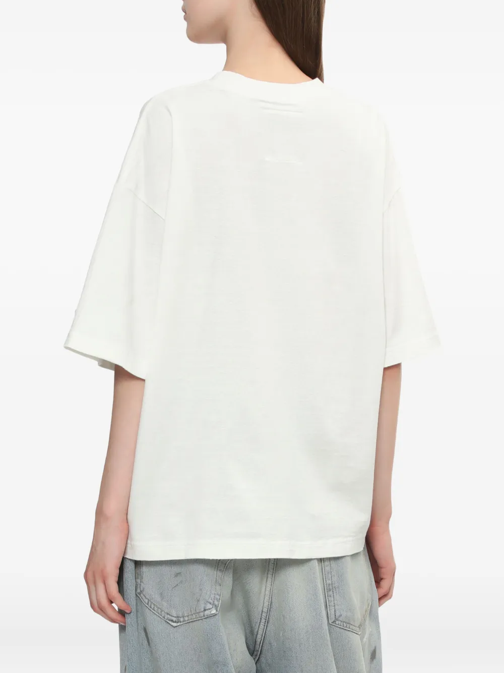 Maison MIHARA YASUHIRO T-shirt met grafische print Wit