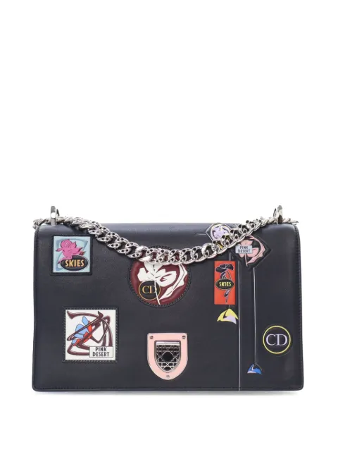 Christian Dior Pre-Owned 2015 Medium Calfskin Paradise Diorama Flap crossbody bag