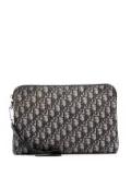 Christian Dior Pre-Owned 2019 Oblique Canvas Pouch clutch bag - Blue