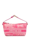 Christian Dior Pre-Owned 2022 Medium Technical Fabric Toile de Jouy Reverse DiorTravel Nomad Pouch handbag - Pink