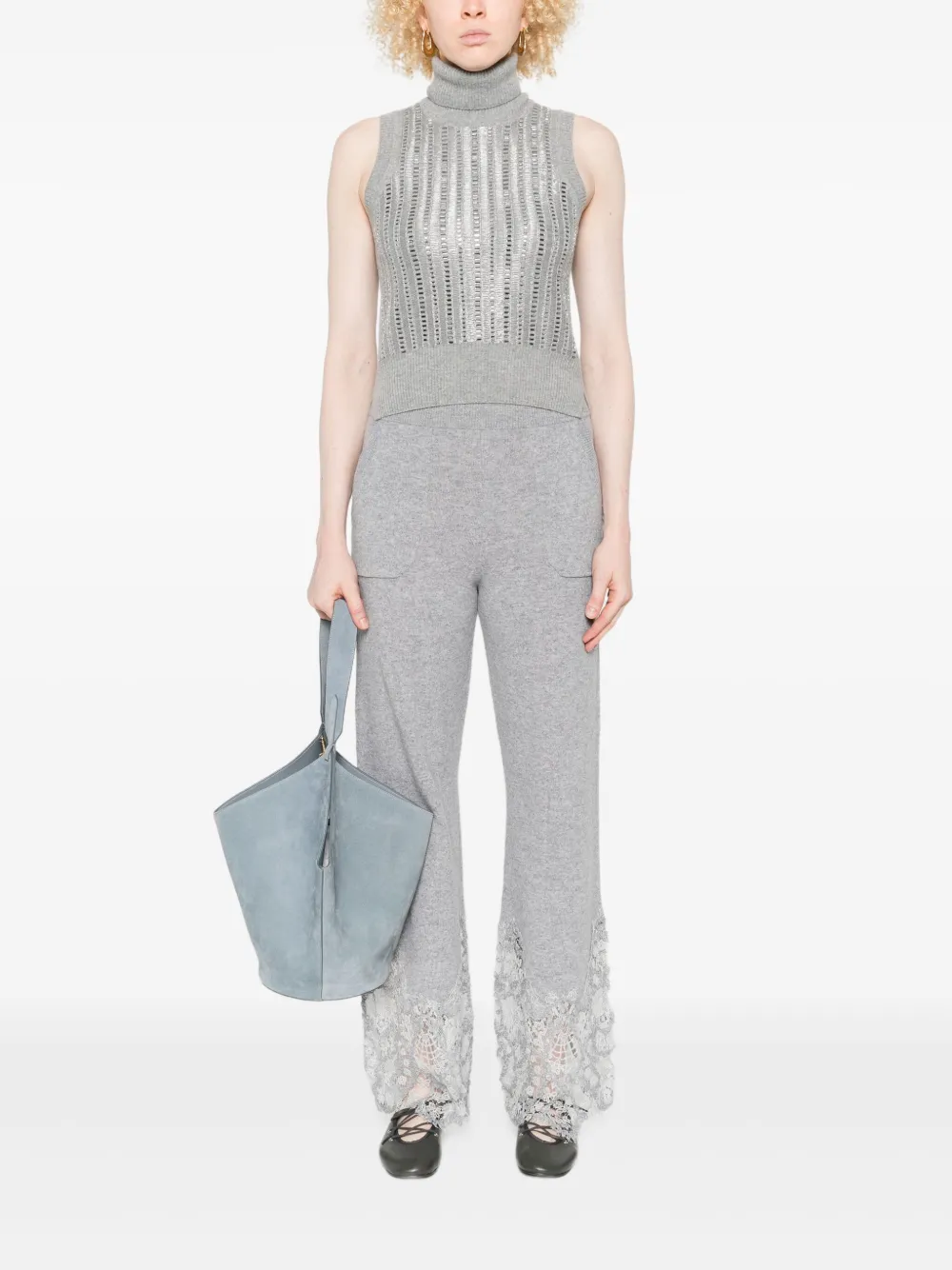 Ermanno Scervino sequin-embellishment top | Vests & Tank Tops | Image 2