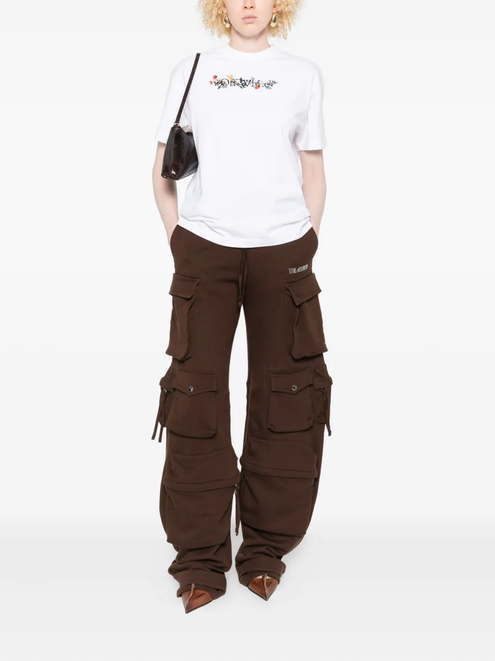 Off-White floral-logo T-shirt | T-Shirts | Image 2