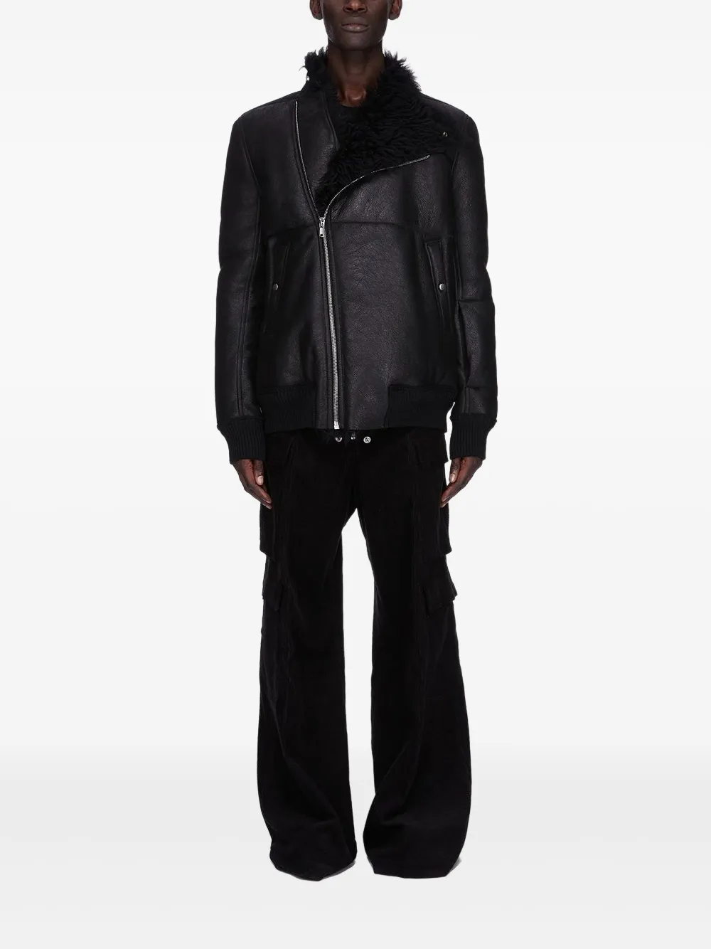 Rick Owens Hollywood Flight shearling jacket | Bomber Jackets | Image 2