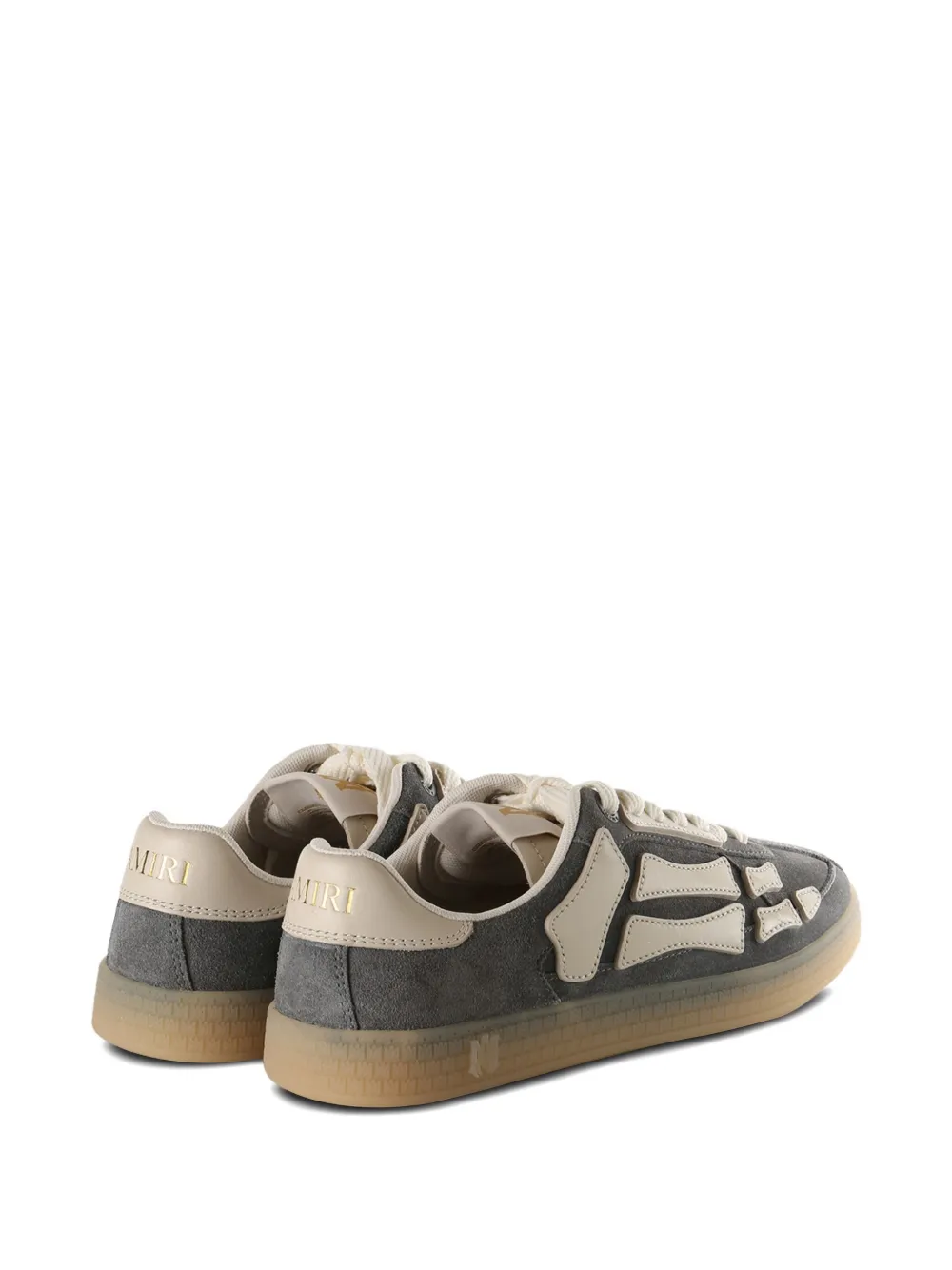 AMIRI Pacific Bones suede sneakers Grey