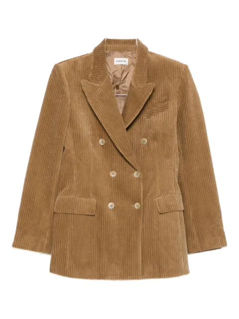 P.A.R.O.S.H. double-breasted corduroy jacket
