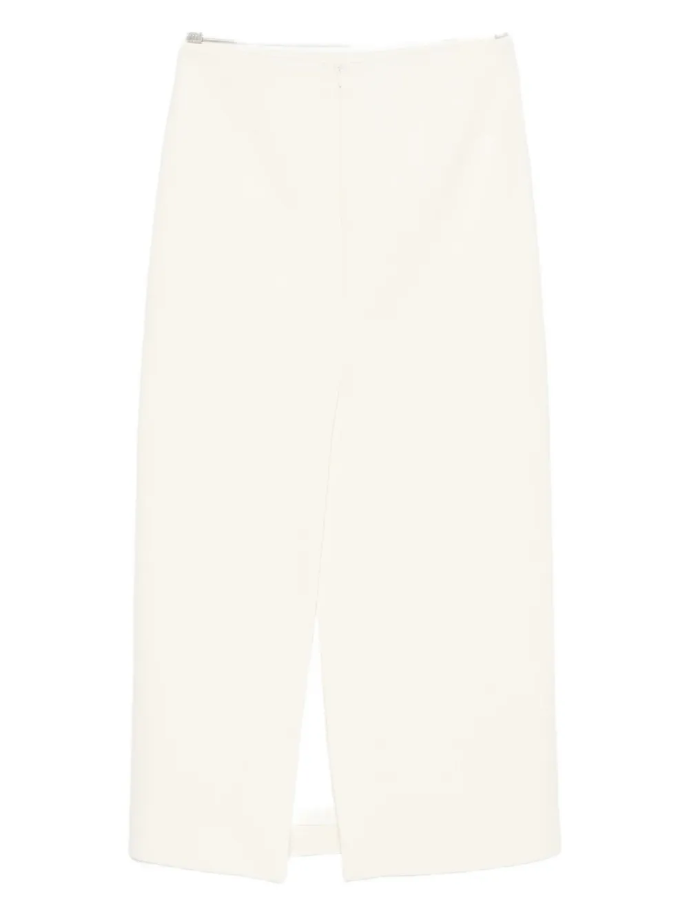 P.A.R.O.S.H. high-waisted midi skirt - Wit