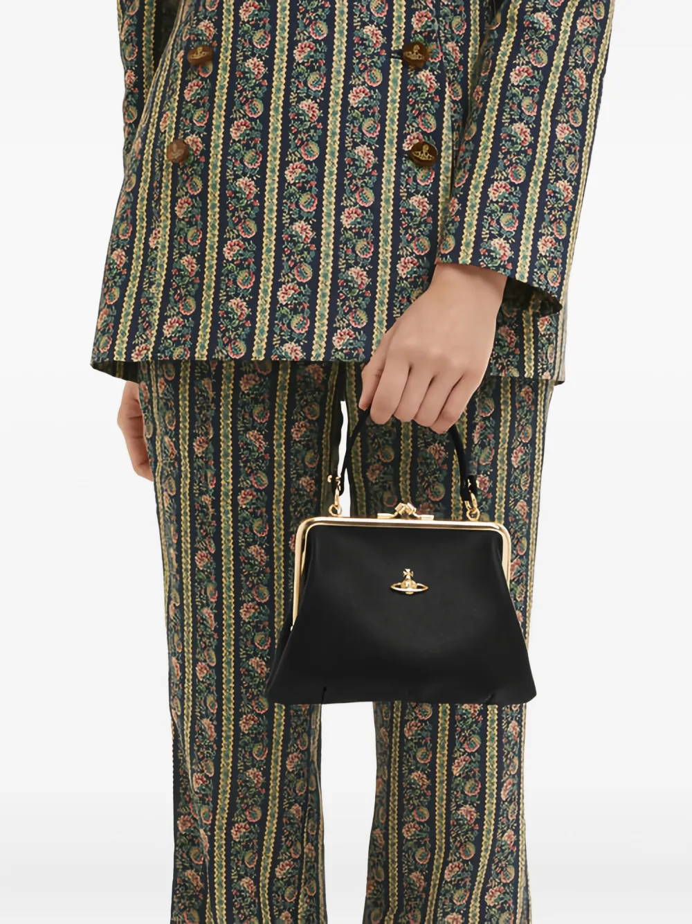 Vivienne Westwood Granny Frame tote bag - Zwart