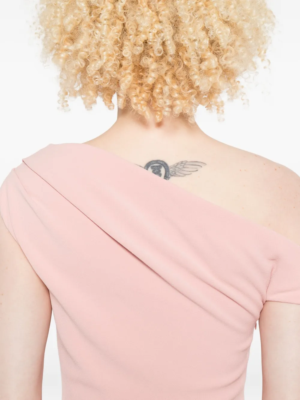 Solace London Irina maxi-jurk met split Roze