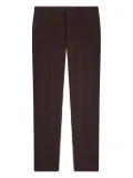 DONDUP flat-front trousers - Brown