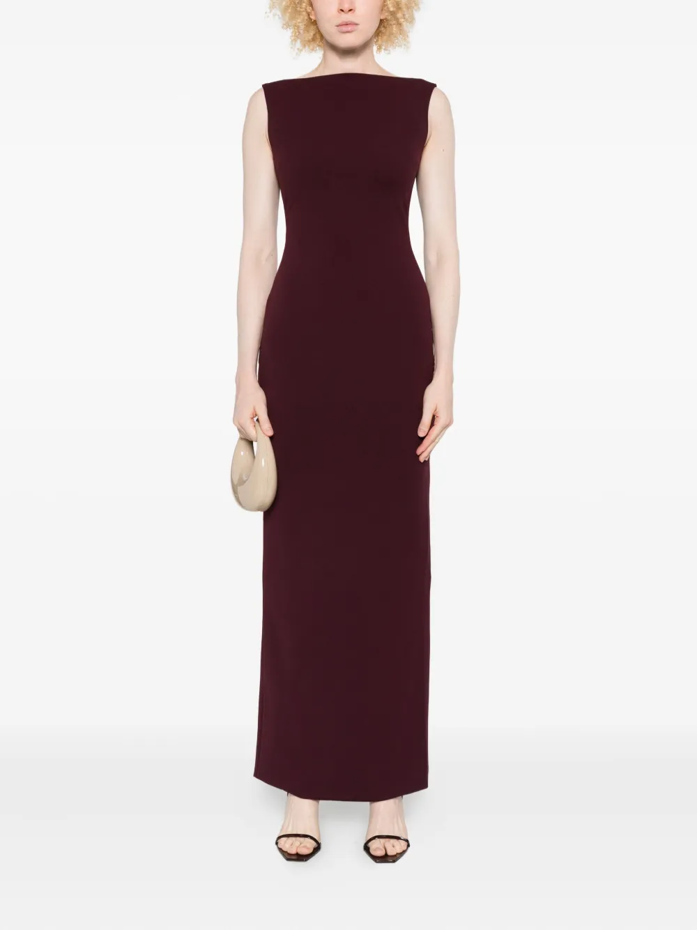 Solace London sleeveless boat-neck maxi dress | Cocktail & Party Dresses | Image 2