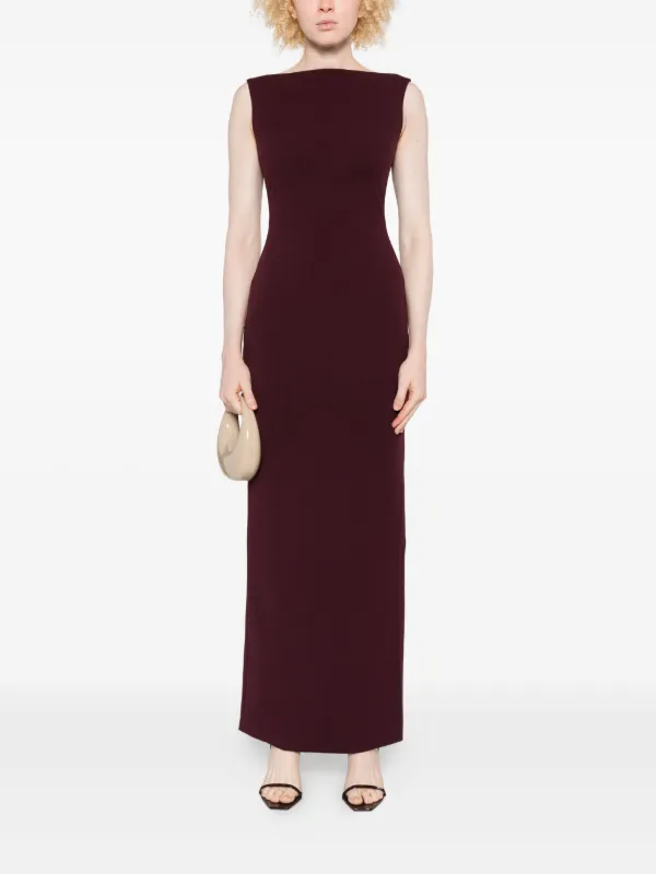 sachin and babi light blue dress Boat Neck Cocktail Dress