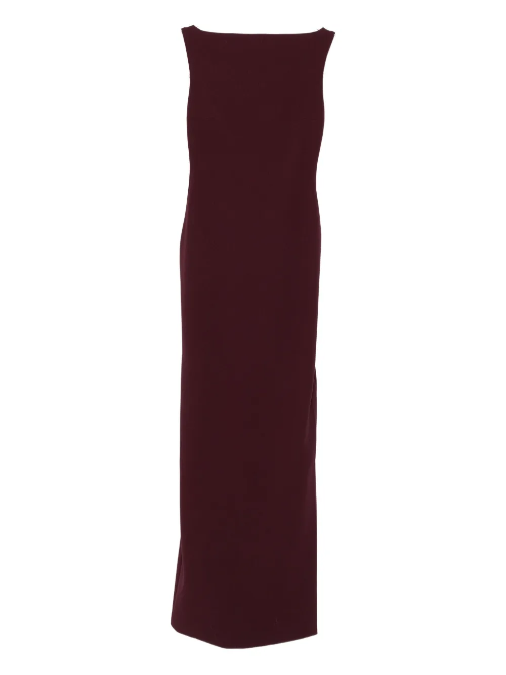 Solace London sleeveless boat-neck maxi dress | Red | Image 1