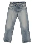 Mastercraft Union faded-effect five-pocket jeans - Blue