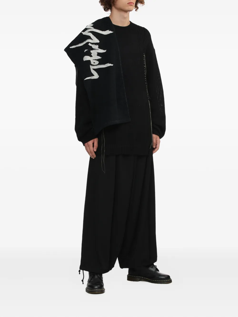 Yohji Yamamoto trui - Zwart
