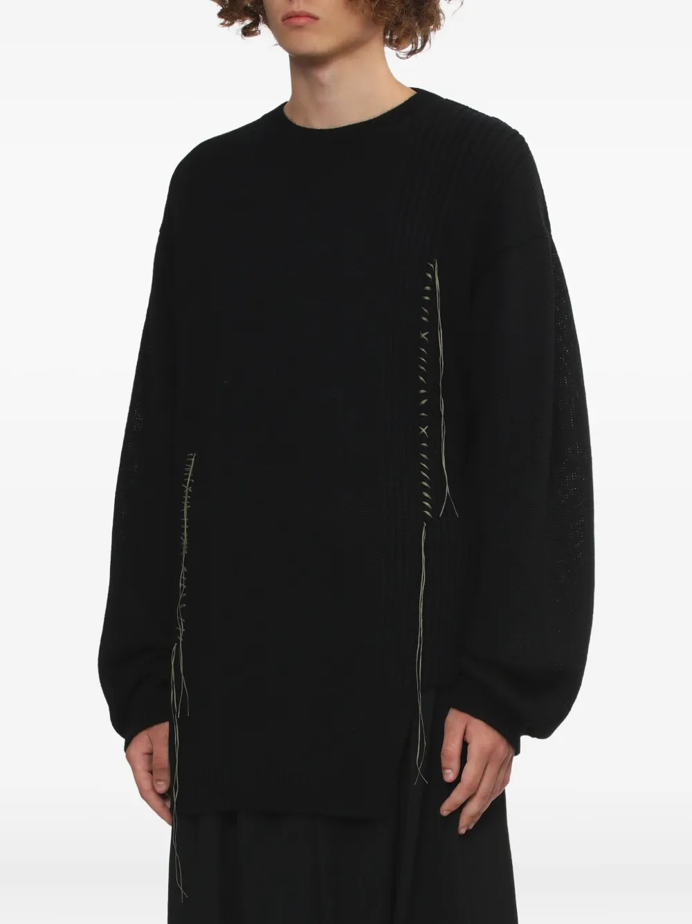 Yohji Yamamoto Sweaters Black In Black
