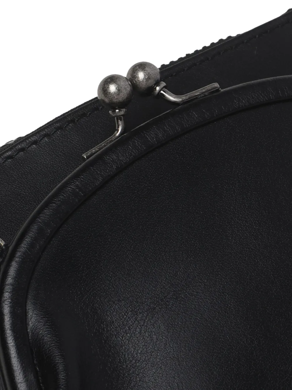 Y's Mini Clasp Bag In Black