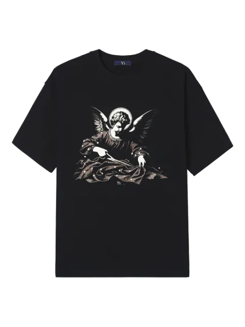 Y's angel-print T-shirt