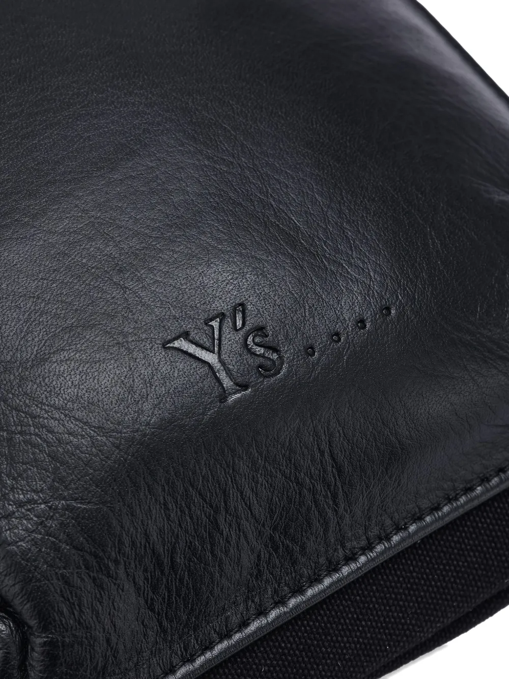 Y's Mini Frame-clasp Cross-body Bag In Black